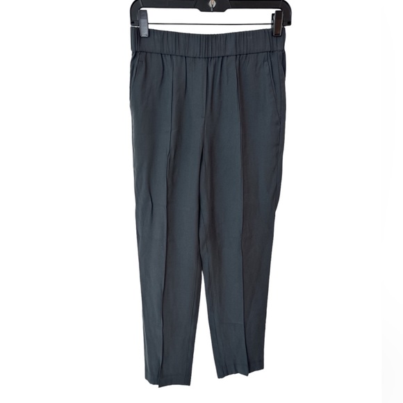 NWT Ann Taylor The Easy Ankle High Rise XS Charcoal Gray - Picture 2 of 7